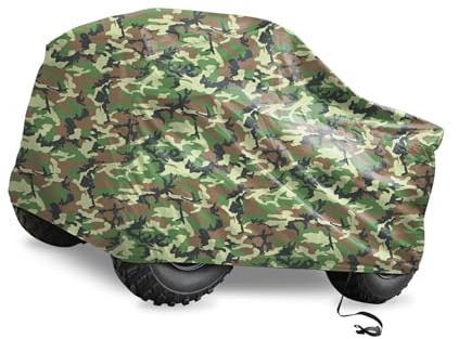TUCKBOLD XL Quad Bike ATV Cover Waterproof Full Cover Protector Camouflage | XL, Waterproof Full Cover, Automotive Parts