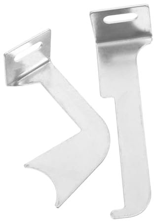 Angoily Radiator Support Accessories Composite Heat Dissipation Radiator Mounting Hardware Wall-Mounted