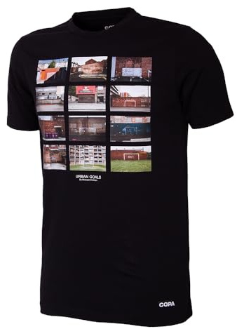 COPA - T-Shirt - Uomo - Urban Goals - Nero - 100% Cotone - Taglia M