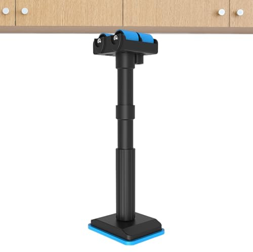 Höhenverstellbarer MöbelheberTragfähig bis 400kg Nylon/ABS-Stütze für Schränke & Fliesen Rollen-Design für einfaches Positionieren Perfekt für Bad, Küche & Garage