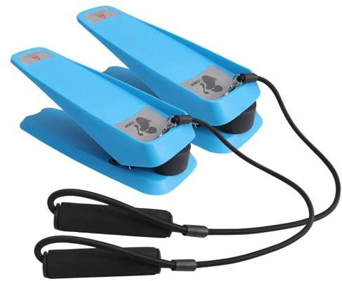 Toyvian Mini Stepper Fitnessgerät Zuhause Kompaktes Step Training Equipment mit Rutschfesten Pedalen Geeignet für Anfänger Platzsparend und Sicher für Effektives Muskelaufbau Workout