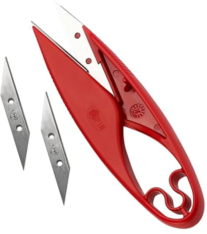 Ipetboom Tijeras de Sastre para Tela de Acero Inoxidable Hojas Dobles, Ideales para Cortar Hilo y Línea de Pesca, Accesorios de Costura Versátiles y Duraderos