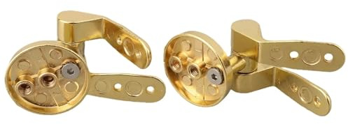 2 pezzi in lega di zinco for cerniera del sedile water, connettore montaggio for coperchio, ricambio con raccordi Per Sedili Wc