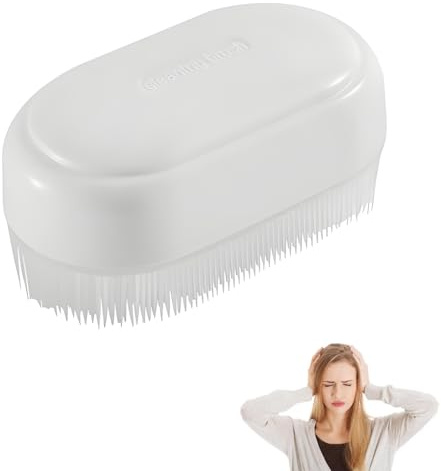 Sensory Brush Therapy - Soft Bristle Massage Brush for Autism Needs Calming Tool - Silicone Sensory Loofah Equipment for Stimulation and Comfort Use (1 PC)