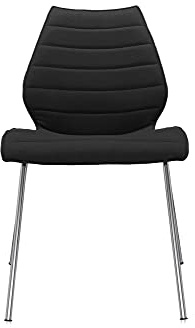 Kartell Maui Soft Sessel, Plastik, schwarz, 56 x 85 x 55 cm
