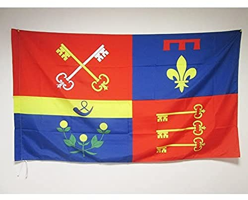 AZ FLAG Drapeau Vaucluse 90x60 cm Drapeau Français Polyester 100D Fourreau | Usage intérieur et extérieur Drapeau décoratif coutures doubles et bords renforcés avec fourreau pour mât