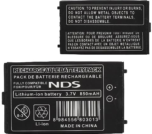 E-yiiviil Batterie de rechange NTR-003 compatible avec Nintendo DS NDS Portable Game Console