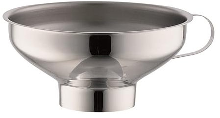 Casalinghi S.T.O. Imbuto per Conserve e/o marmellate, Imbuto a Bocca Larga, con riduzione a 40 mm. in Acciaio Inox AISI 304. Prodotto 100% in Italia.