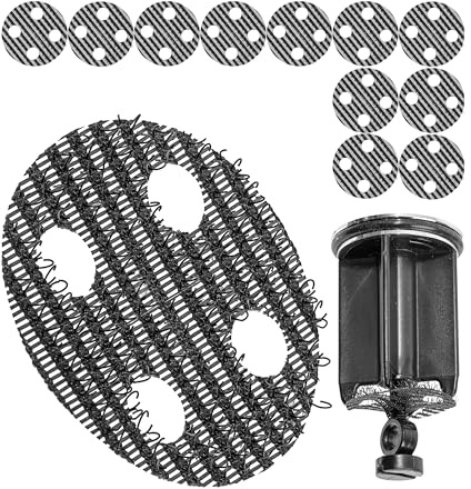 Sifón de desagüe, 12 pzs, para tapón de Fregadero, colador desechable de Fregadero, tapón de colador de Pelo, Inserto de Filtro de Lavabo de Mano, colador de desagüe de Filtro de Pelo de baño