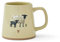 Cooksmart British Designed Conical Coffee Mug | Ceramic Coffee Mugs for Home or Work | Large Mugs for Hot Drinks | Tea and Coffee Cups - Highland Sheep