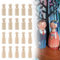 Sixfolo 20 Pezzi Bambola in Legno da 75 mm Figure in Legno da Dipingere Bambola Piolo di Legno Naturale Peg Dolls Legno Non Finite per Fai da te Artigianato e Painted (Femmina e Maschio)