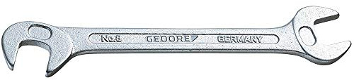 GEDORE Doppelmaulschlüssel 11 mm, Präzisions-Stahlwerkzeug, Robust, Made in Germany, Profi-Handwerkzeug für Industrie & Handwerk