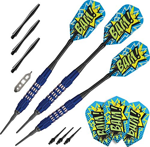 Viper Comix BAM! Soft Tip Darts Blue 18 Grams