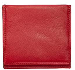 Josephine Osthoff Handtaschen-Manufaktur Plånbok Wiener Ask, Äkta Läder | Stor Plånbok För Dam Och Herr, Modell Wiener Ask, 8 Kortfack Och 1 Blixtlåsfack, Handgjord, Röd, Rfid Skydd, Röd Med Blixtlås