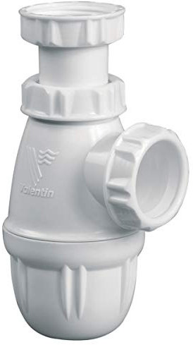 siphon de lavabo - en plastique - culot 33 x 42 - valentin 61030000100