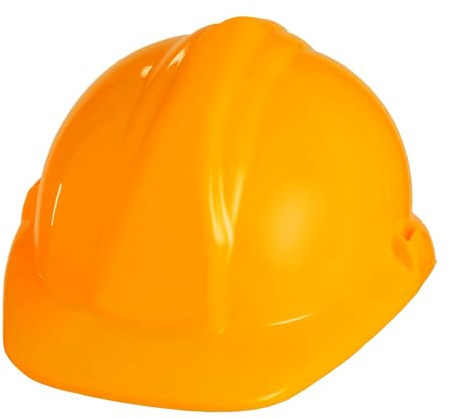W WIDMANN MILANO Party Fashion - Bauarbeiterhelm aus Hartplastik | Baustellenhelm als Kostüm-Accessoire für Bauarbeiter, Karneval, Mottoparty