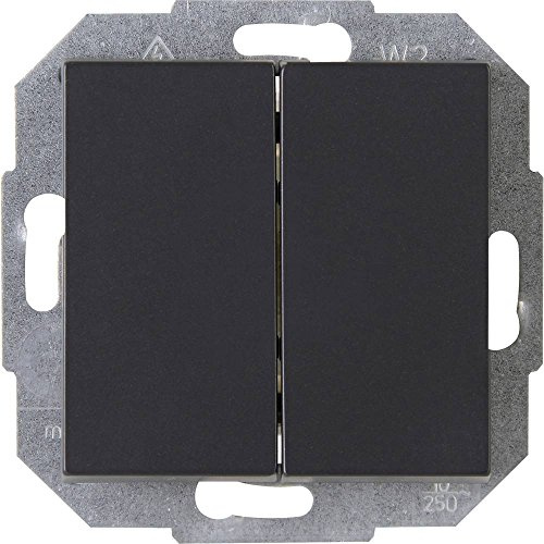 Kopp 587315085 Athenis Wechselschalter, Anthrazit, anthrazit