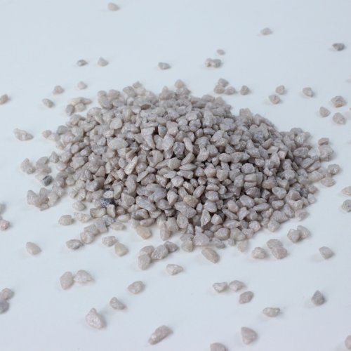 Granulat Dekogranulat Dekosand Streudeko in natürlichen Farben 2 - 3 mm Korngröße, 1kg im Beutel (beige)