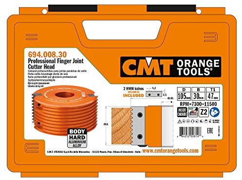 CMT 694.008.30 TESTA P/COLTELLI GIUNZIONI PROFESSIONALI HW Z2 D=105X49,6X30