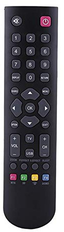 Universal Remote Control Replacement for TCL Thomson ERISSON, Smart TV Remote Control for TCL Digital TV