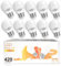 Aigostar E27 LED Lampe 5W, Warmweiss 3000K, 420 Lumen, Lampe G45 Leuchtmittel E27 LED Birne, 230 Grad Abstrahlwinkel, Nicht Dimmbar - 10er Set