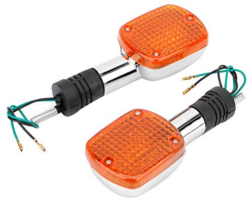 Yctze Indicatore di Direzione per Moto Paio di Indicatori di Direzione per Moto da 8 Mm di Ricambio per indicatori di direzione per honda cb1000 del 1983 indicatori di direzione per moto indicator