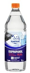 ROBBYROB Isopropanol 99,9% 1 Liter – Hochreiner Isopropylalkohol IPA, rückstandsfreie Reinigung, Entfetter für Elektronik, Haushalt, Industrie & Labor