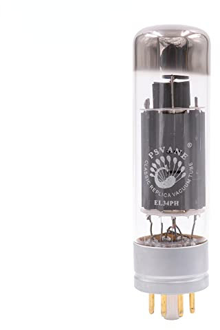 JINGERL EL34PH EL34-PH Simulazione Tubo Vuoto EL34 EL34-PH Corrispondenza di Precisione El34 Kit Fai Da Te Tubo Amplificatore Altoparlante Amplificatore del Suono (Color : 4PCS EL34-PH)