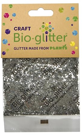 Rainbow Eco Play 20g Glitter 100% Biodegradable, Plant-Based, Arts & Crafts