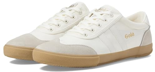 Gola Badminton-Sneaker für Herren, lässig, gebrochenes Weiß, Größe 45