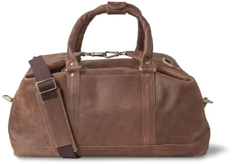 Große Leder Reisetasche, Weekender, Handgepäck-Tasche, aus groben Echt-Leder, Modell 697-n