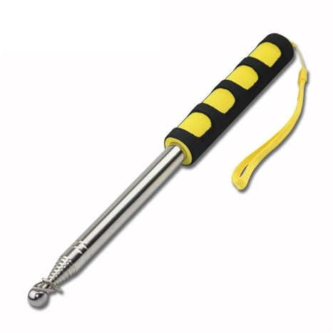 LZZYFPX Flagpole Tool Extendable Flag Windsock Pointer banners Telescopic For School Teaching Tour Guide Teaching(Yellow)