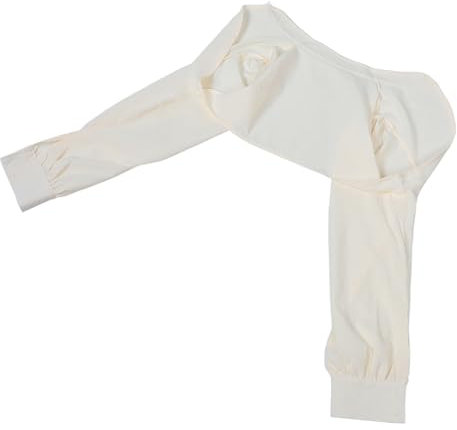minkissy Coprispalle Donna Rete Colletto Mezzo Finto Camicia Trasparente Ballerina Staccabile Top Girocollo Maniche Lunghe Casual
