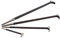 SUNEX TOOLS 9804 - Juego de 4 barras de palanca con cabezal redondeado, 15,2 cm - 50,8 cm