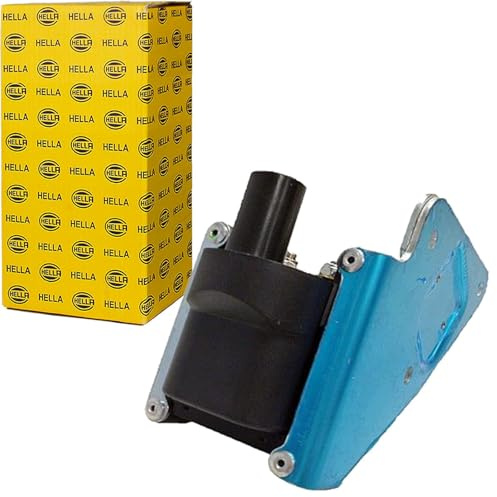 HELLA 5DA 358 000-101 Zündspule - 12V - 4-polig - Verteilerzündspule | Kompatibel mit: VOLVO C70 I Cabriolet, C70 I Coupe, S70, V70 I