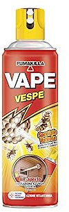 Vape, Spray Insetticida per i nidi di Vespe e Calabroni, i Insetti e i Nidi in Modo Immediato per Uso Interno ed Esterno, 400 ml