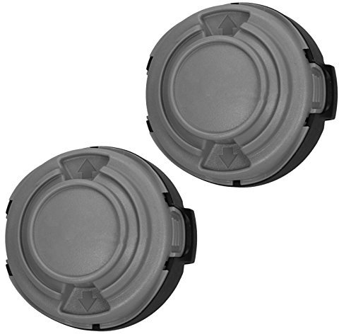 Spares2go Heavy Duty Cover Cap for Black & Decker GL7033 GL8033 Strimmer Trimmer (Pack of 2)