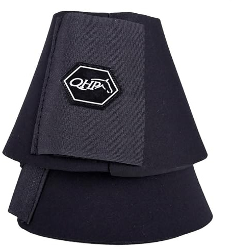ARBO-INOX® Hufglocken Pferd Neopren Springglocken- Gamaschen – Robuster Schutz vor Abtreten – Schwarz XXL-XL-L-M-S-XS