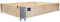 Schroth Home Hochbeet 120x80x20cm rechteckig - Palettenrahmen aus Holz - Hochbeet für Garten - faltbar - Außenbereich