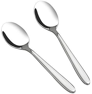 Yarebest Cucchiaini da tè Acciaio Inox, Cucchiaino da caffè, 12 Pezzi Cucchiaini Piccoli