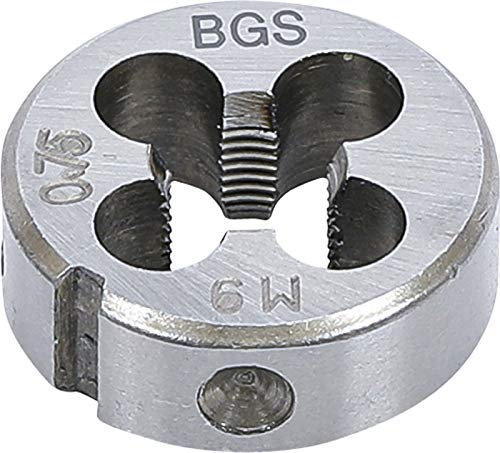 BGS technic BGS 1900-M9X0.75-S | Filiera filettata | M9 x 0,75 x 25 mm