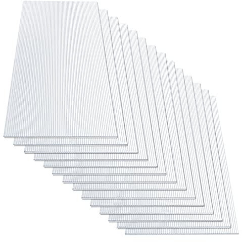 KARAT Set di piastre per serra, 10,25 m², 60,5 x 121 cm, 14 pannelli a camera cava doppi pannelli in policarbonato