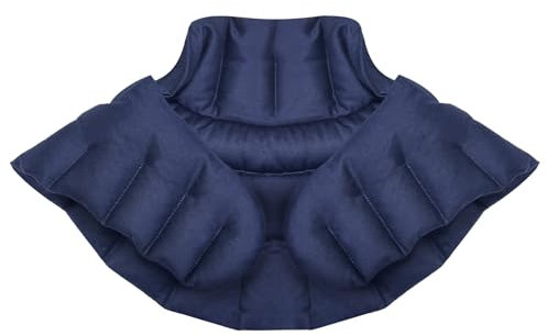 UNCN Coussin Chauffant Micro-onde pour le Cervical | 47×28CM | Bouillotte Micro-Onde Noyau de Cerise Graine de Lin | Tissu de coton ignifugé et Odeur de Citronnelle, Camomille, Menthe