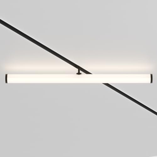 Maytoni Moderne Langfeldleuchte für Magnetschienensystem Exility Larc LED incl. Schwarz aus Aluminum Dimmbar 25W für Küche, Schlafzimmer, Wohnzimmer, Esszimmer, Lobby