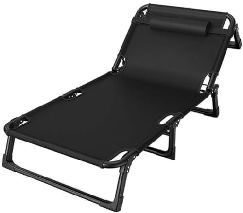 LKYLGYU Faltbares tragbares Einzelbett, tragbares Feldbett, Schlafbett für Erwachsene, Übernachtung im Freien, Camping, Wandern, Reisen, Wohnmobil