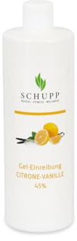 Schupp Gel-Einreibung 45% Citrone-Vanille 500 ml + Spender