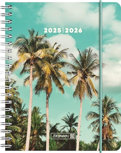 BRUNNEN Schülerkalender 2025/2026 „Tropical“ | A6, Kunststoff