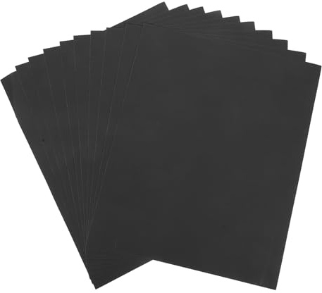 OKUMEYR 10 Hojas De Papel De Lija De Arena Sábanas De Lijado Para Almohadillas De Lijado De Plástico De Metal De Madera Y Pulido De Automóviles Para Paneles De Yeso Y Papel De Lijado