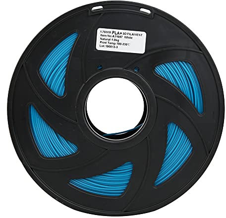 Cyan PLA -Druckerfilament 1,75 mm 1 kg es Filamentdruckmaterial Druckerversorgungen für Home Decoration Toys