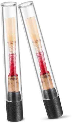 Praktische Oboenrohre aus Bambus für Oboe, 2 Stück Leicht | Weiche Ansprache, Konzentrierter Ton, Langlebig, für Auftritte Geeignet, Zubehör für Musiker Zufällige Farbe